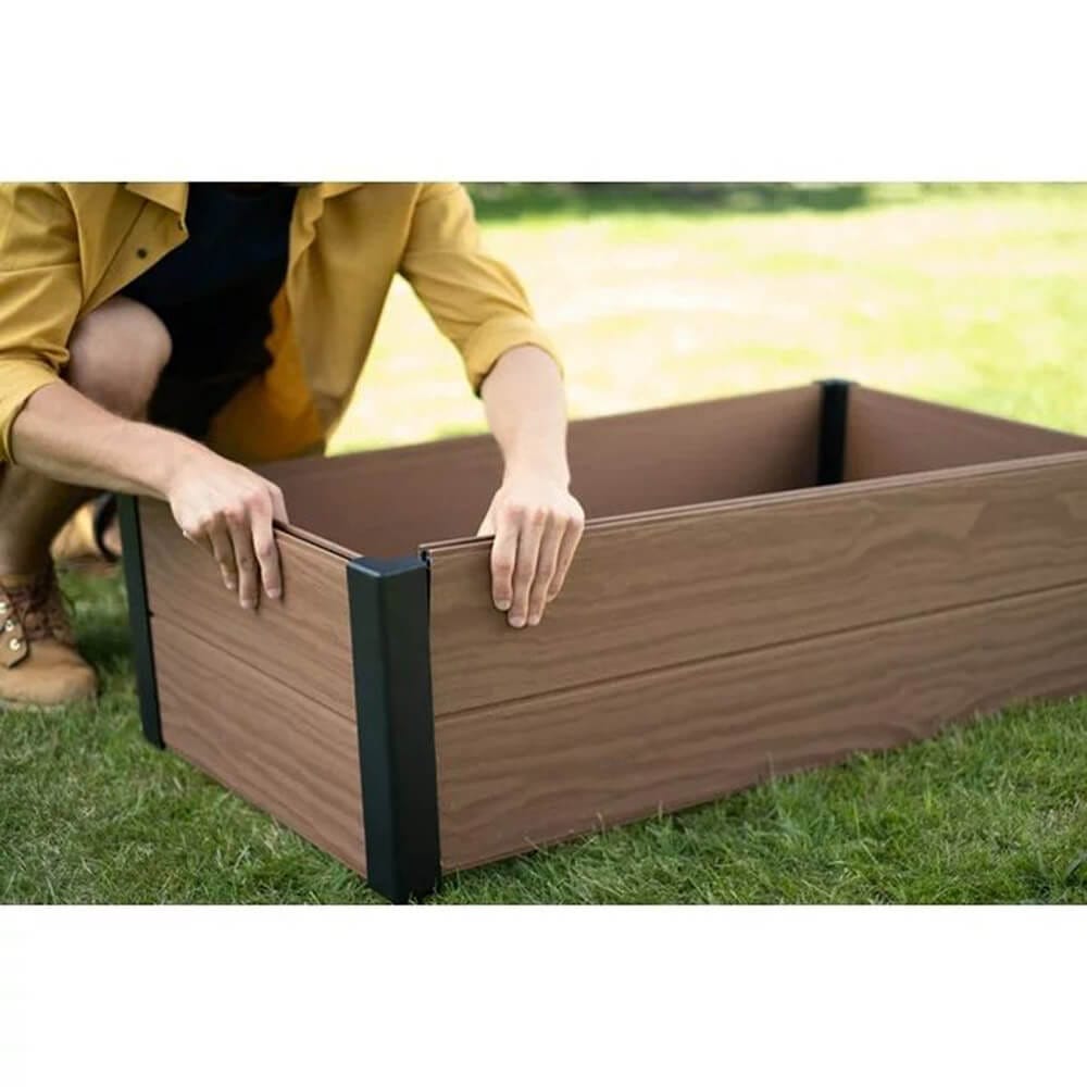 Keter Maple Trough Garden Bed, Brown