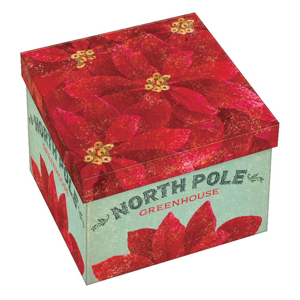 Jumbo Decorative Square Christmas Gift Box, 7" x 7"