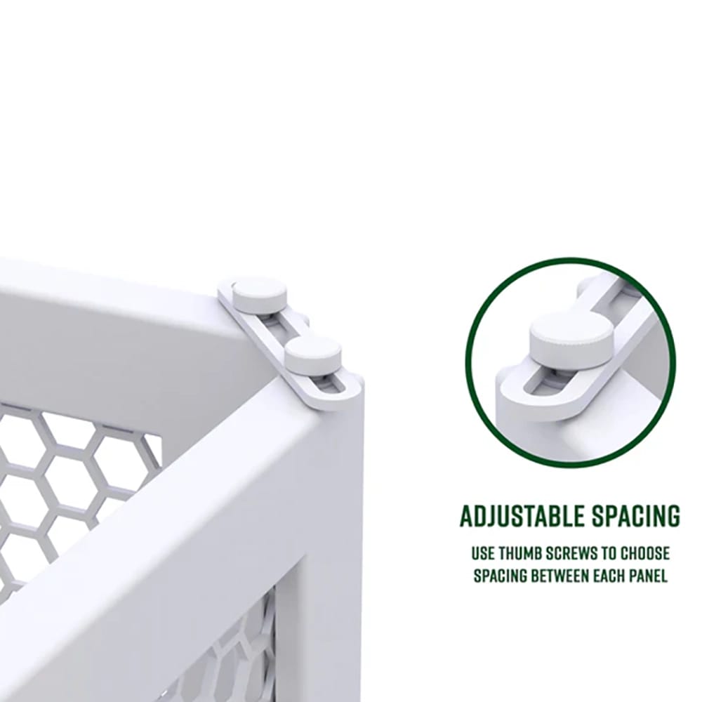 Vita Garden Fence Panels, Set of 4