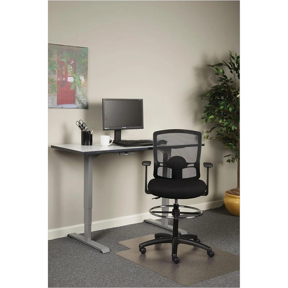 Alera ALE Etros Series Mesh Stool, Black