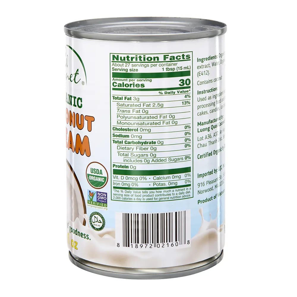 Coco Planet Organic Coconut Cream, 13.5 oz