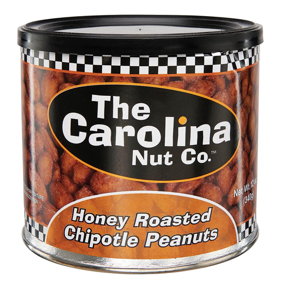 The Carolina Nut Company Honey Roasted Chipotle Peanuts, 12 oz