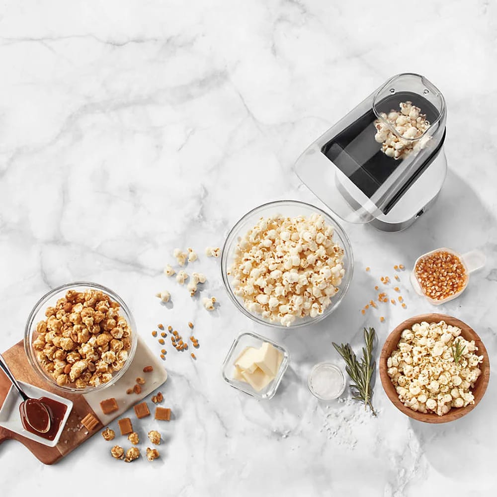 Cuisinart EasyPop Hot Air Popcorn Maker, White (Factory Refurbished)