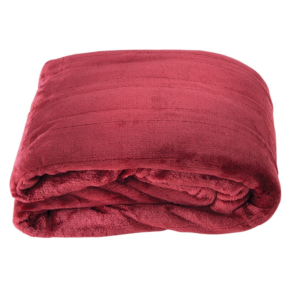 Westerly Heated Micromink Throw Blanket