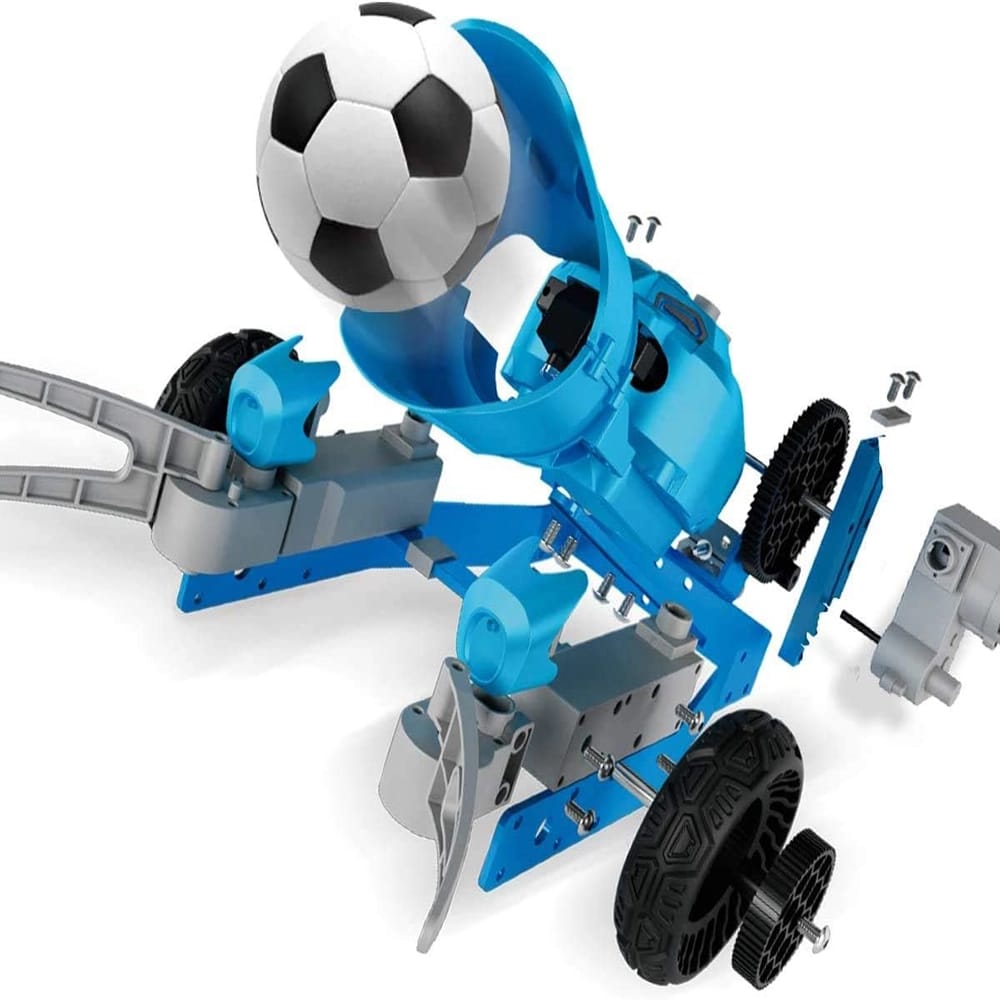 Top Race DIY Robotic Catapult, Blue/Gray