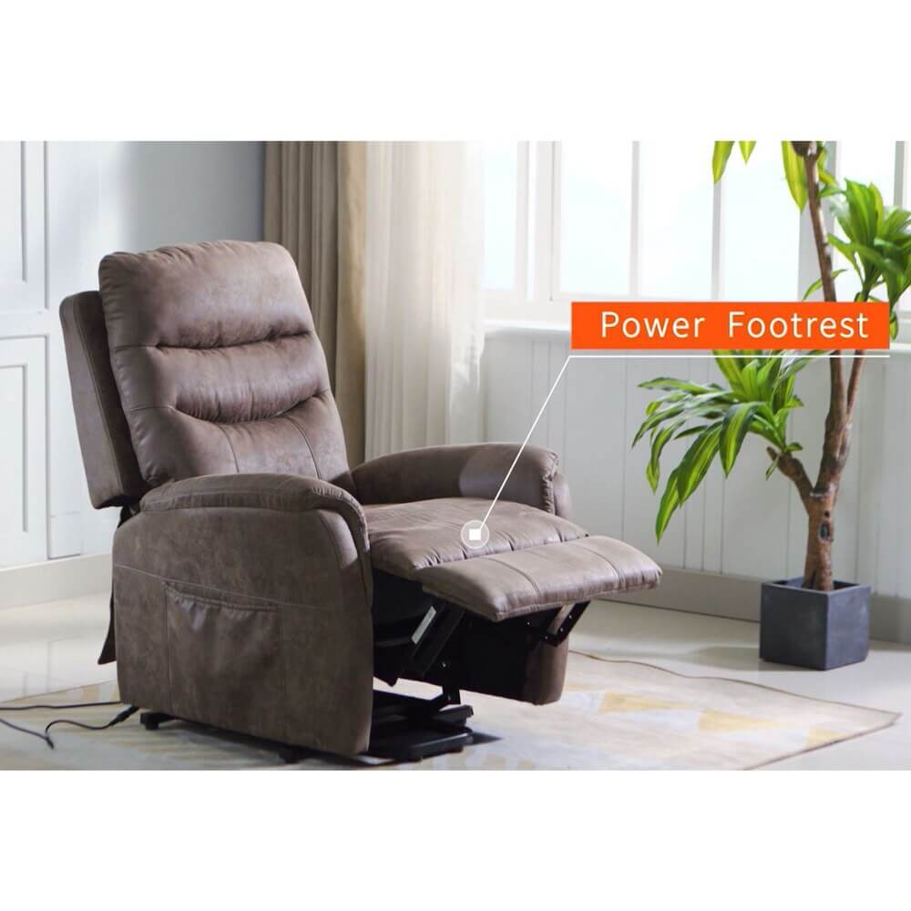 Lifesmart Luxury Power Lift and Massage Chair with Heat Therapy