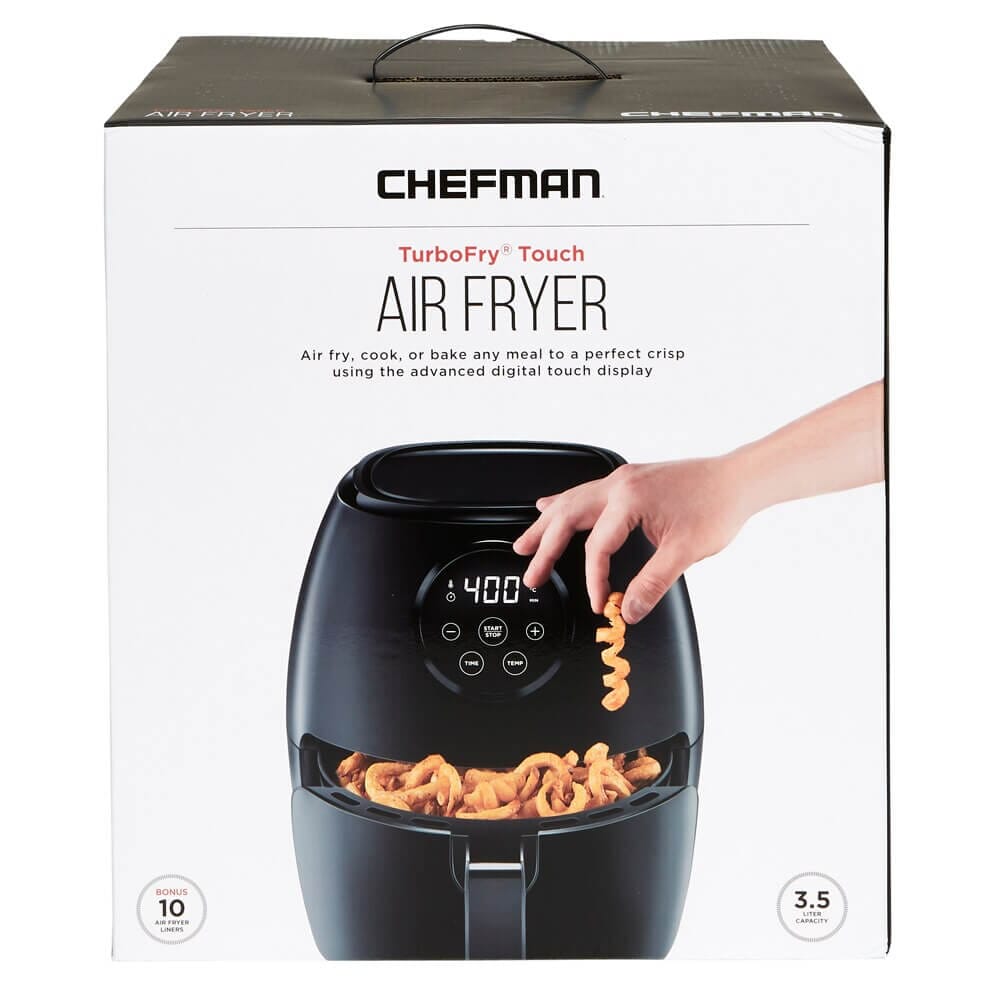 Chefman TurboFry Touch Air Fryer, 3.5 L