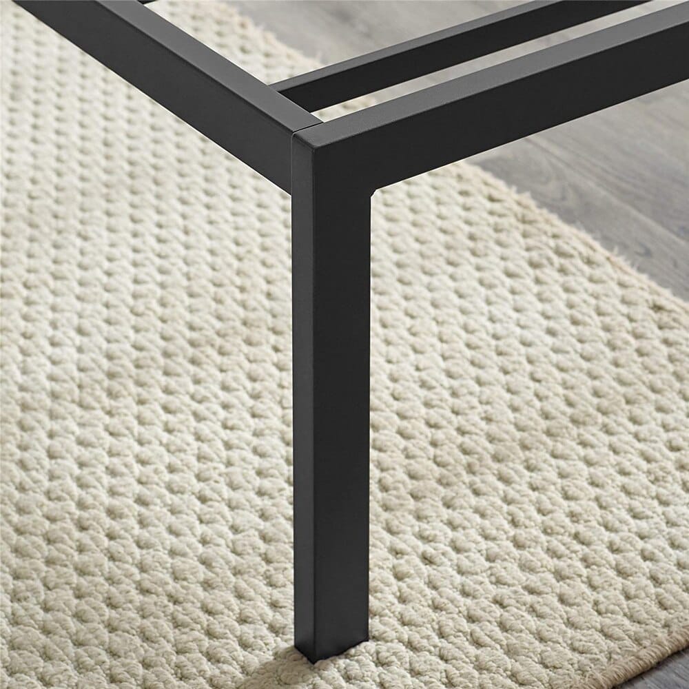 Classic Brands Brutis Heavy-Duty Metal Platform Queen Bed Frame, Black