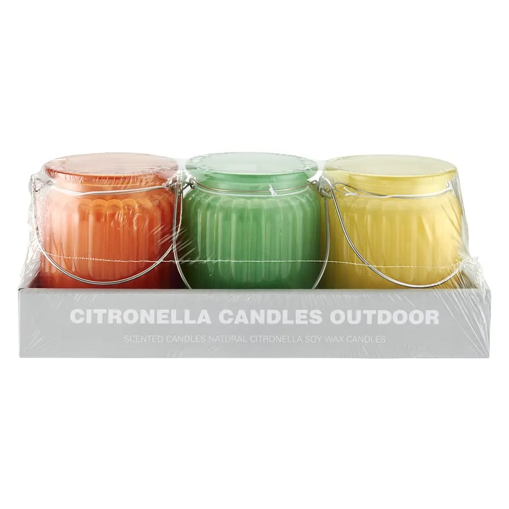 Citronella Candle 7.7oz, 3pk