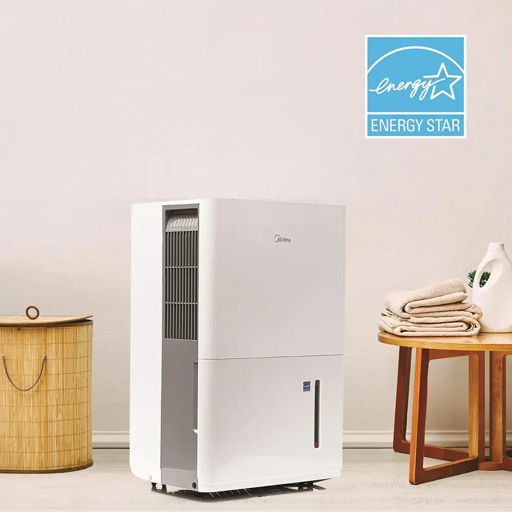 Midea 35-Pint Dehumidifier, White (Factory Refurbished)