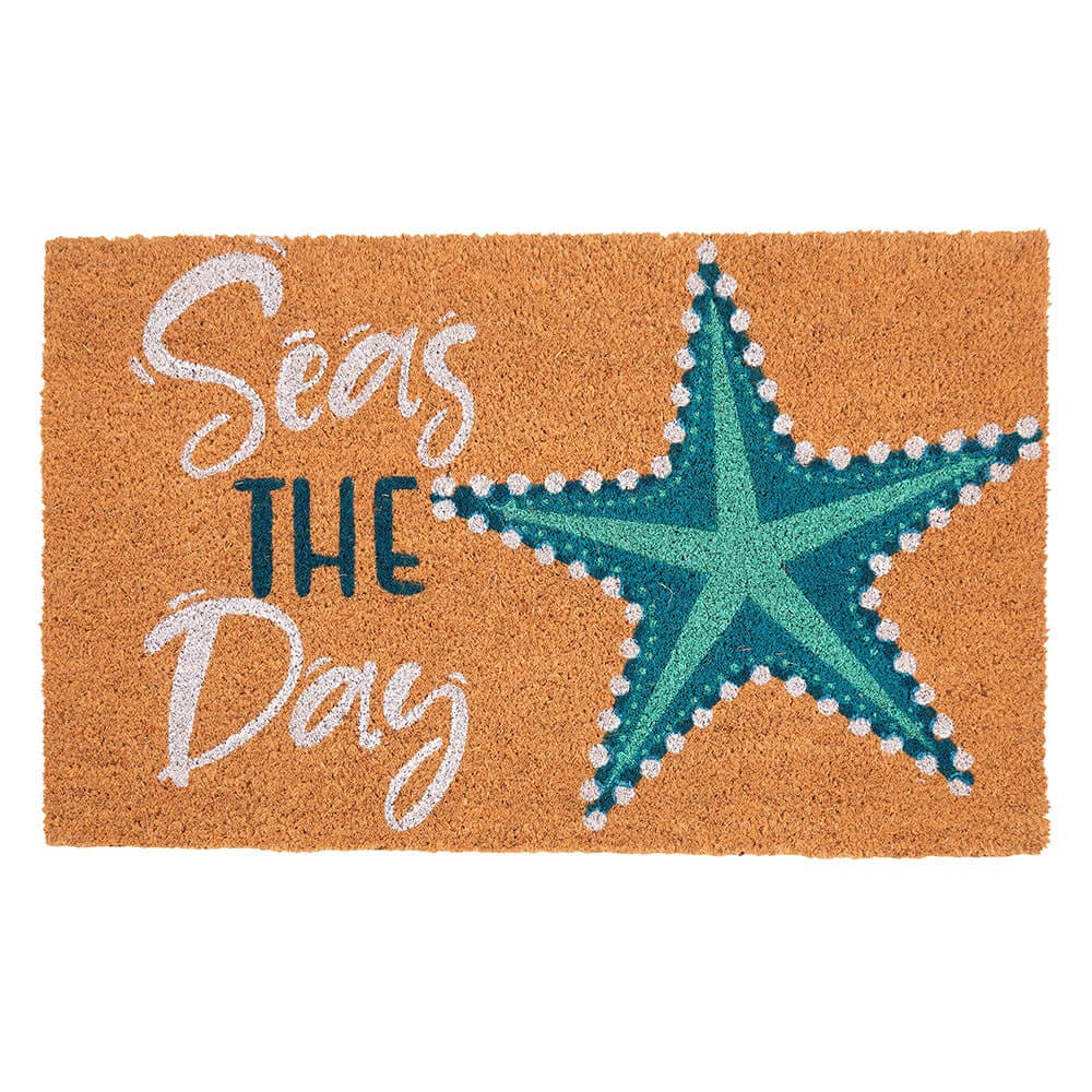 18" x 30" Spring/Summer Printed Coir Mat with Vinyl Backing