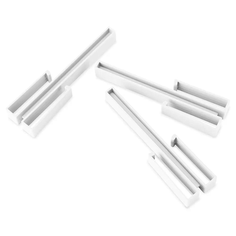 Whitmor White Clip & Cube Organizer, 4 Piece