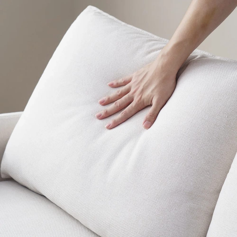 Zinus Ava Loveseat, Off White