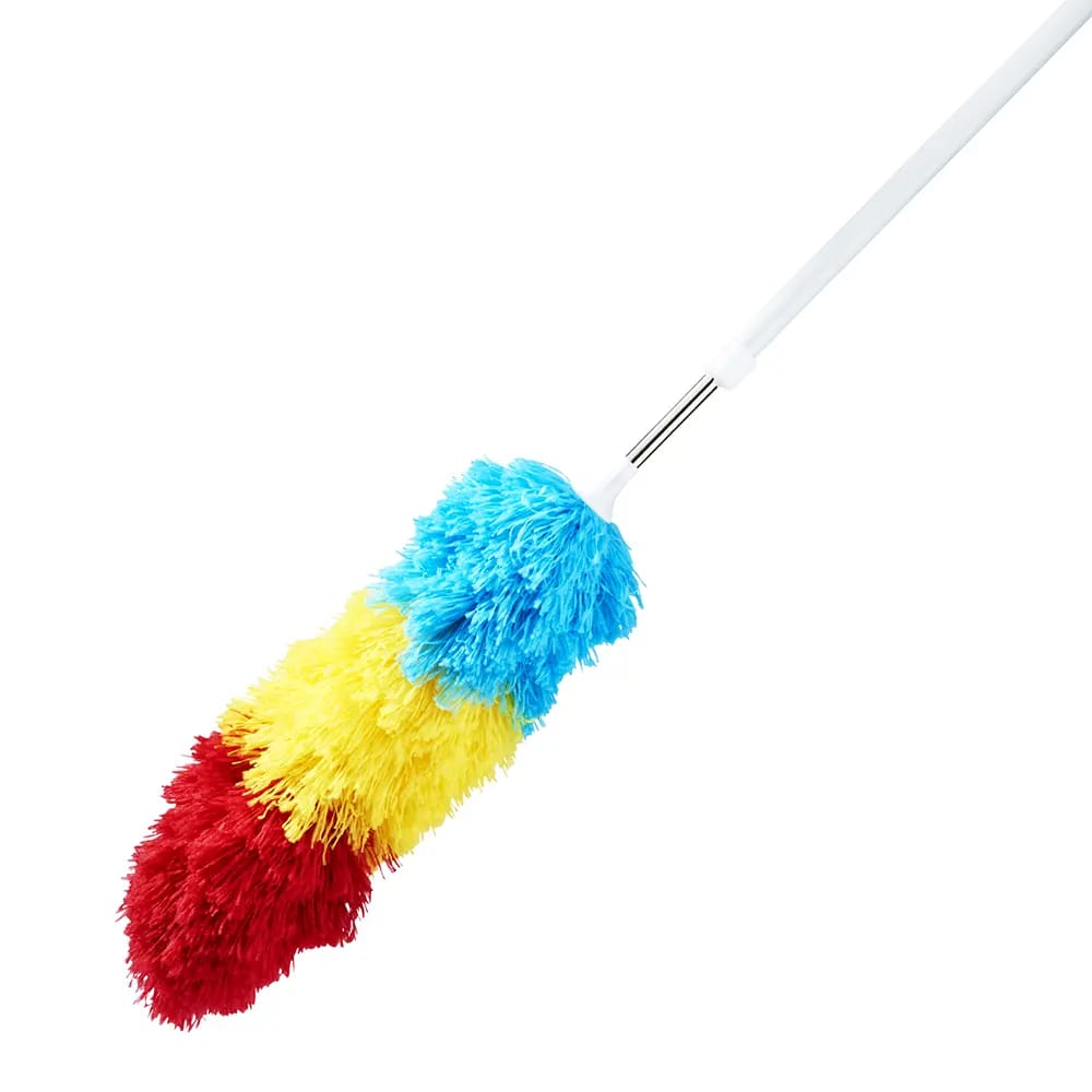 Microfiber Rainbow Duster with Telescopic Handle, 88"