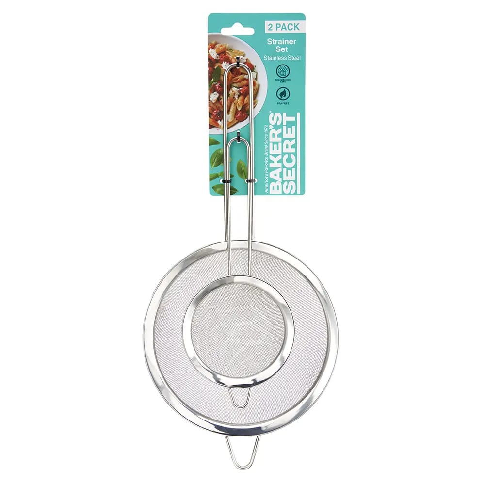 Baker's Secret Strainer Set, 2 Piece