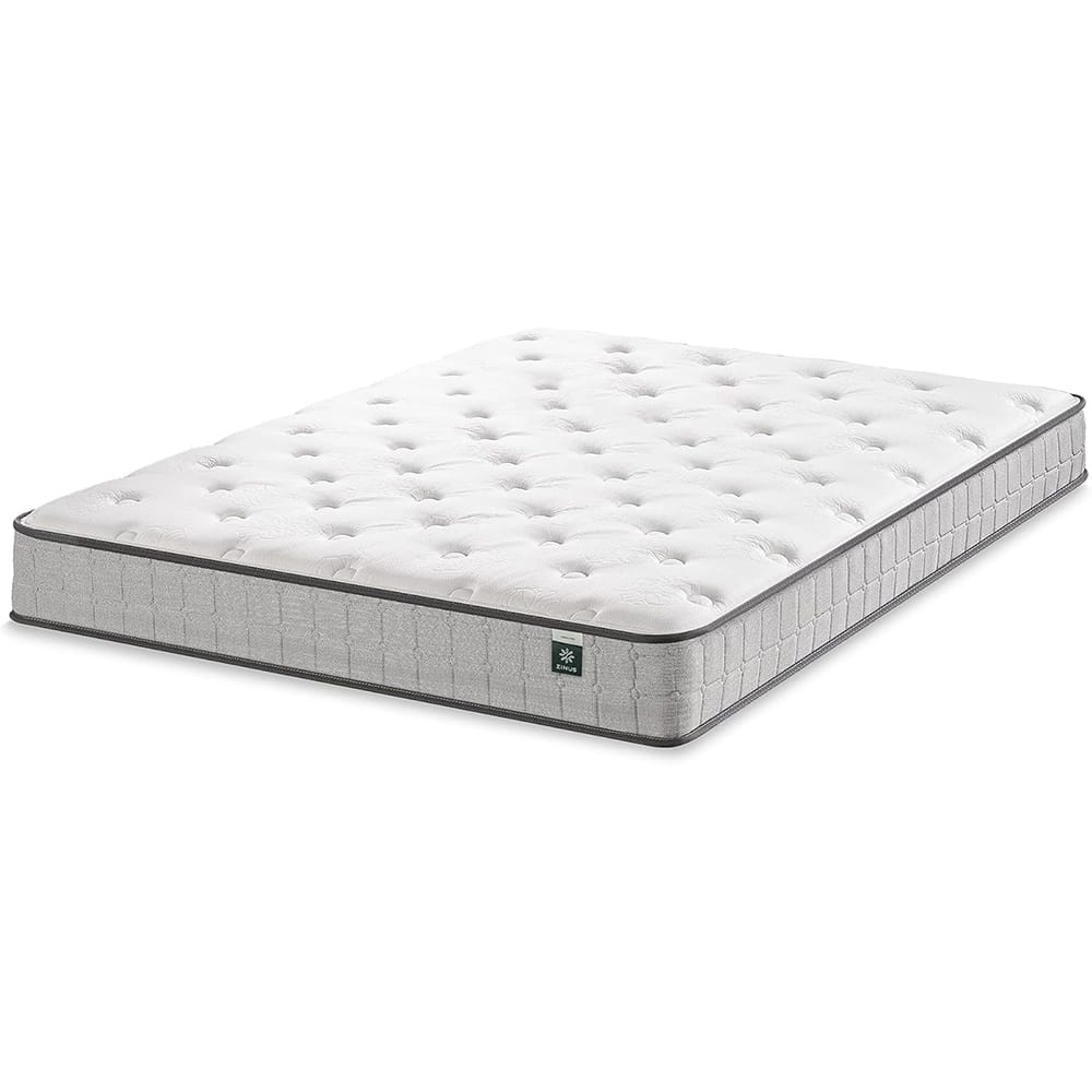 Zinus 8" Comfort Support Cooling Gel Hybrid Mattress, King