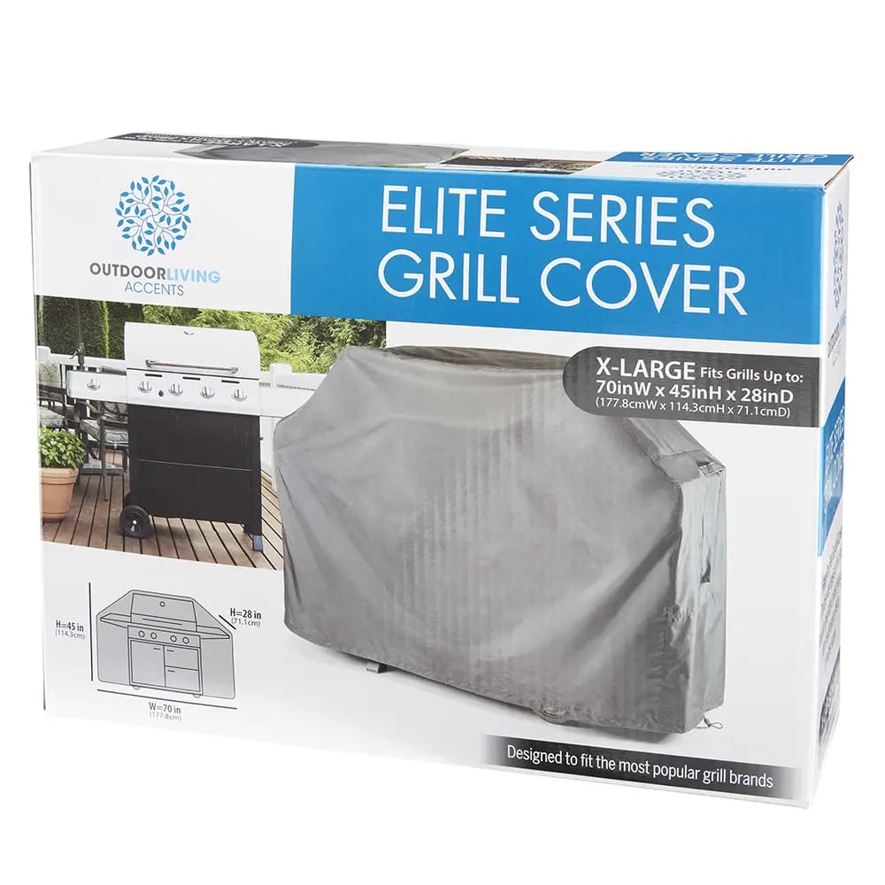 Outdoor Living Accents Elite Series X-Large Grill Cover, 70"