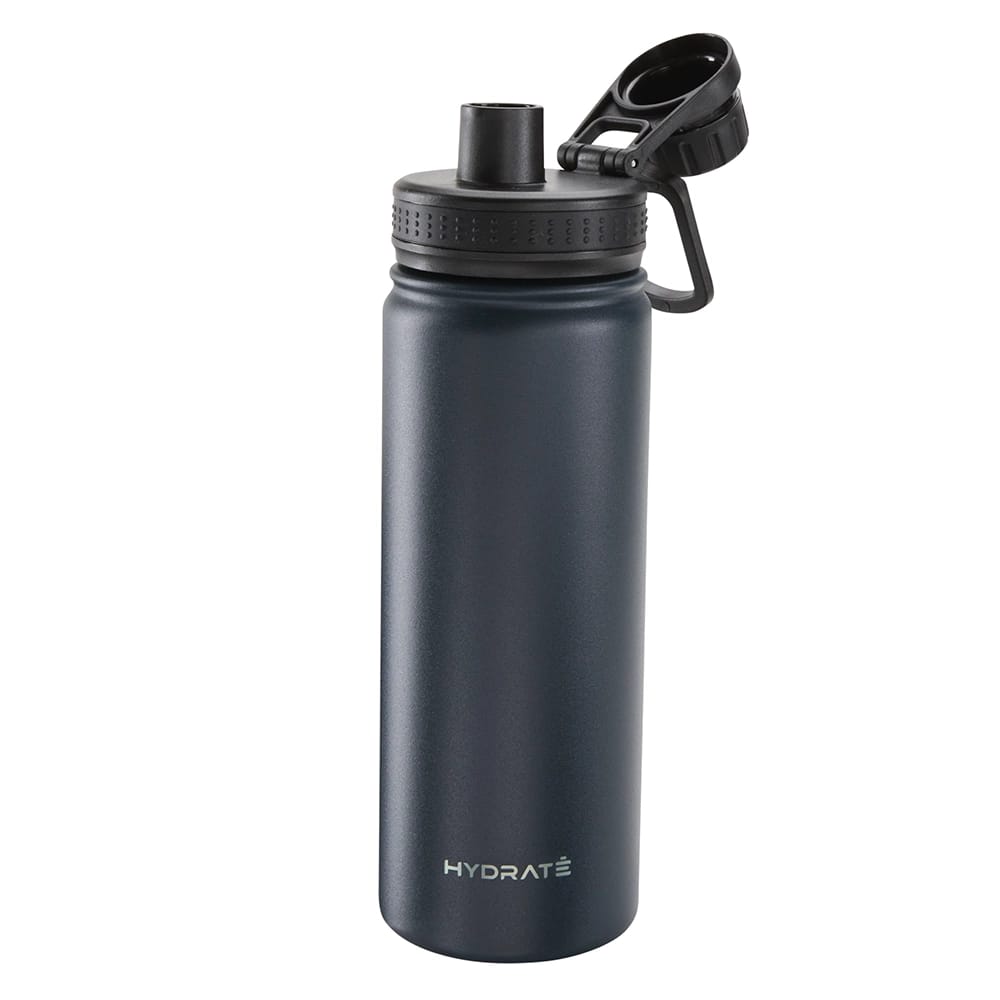 HYDRATE 17 oz Water Bottle, Navy