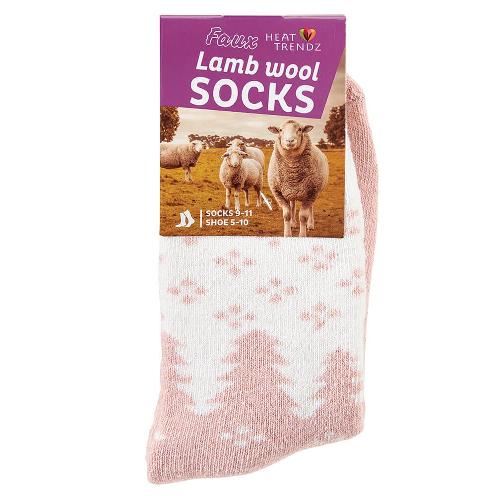 Heat Trendz Women's Faux Lamb Wool Socks