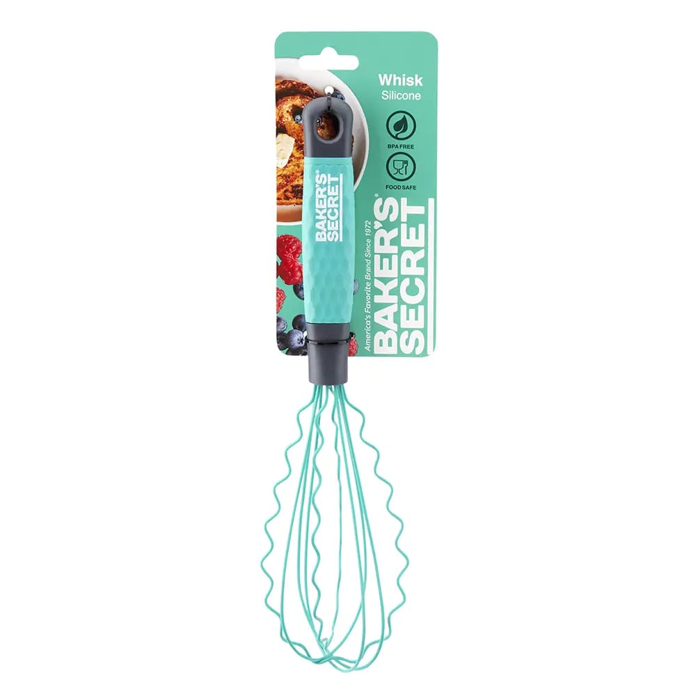 Baker's Secret Silicone Whisk, 12"