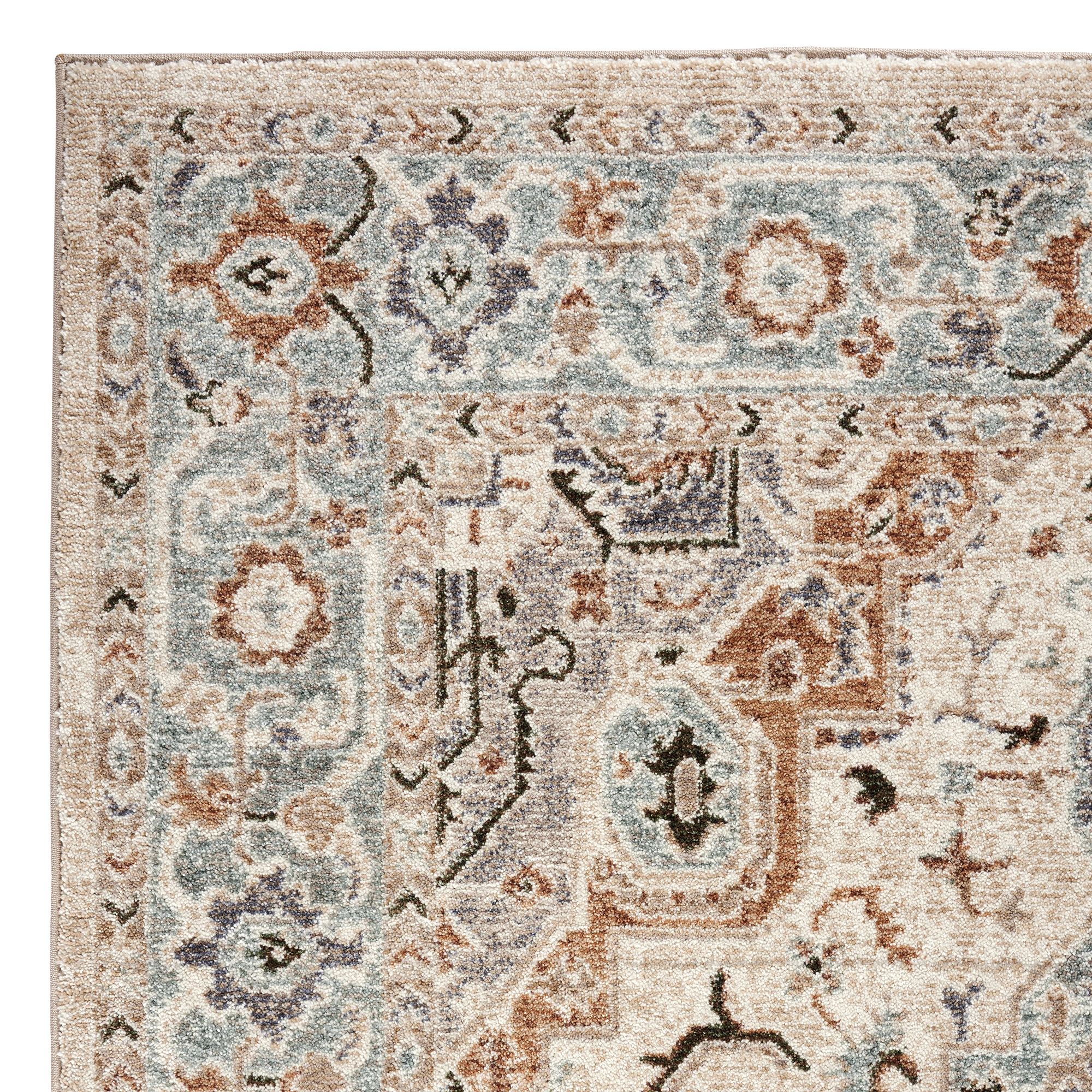 Danica II 9' x 12' Area Rug, Ivory/Multi