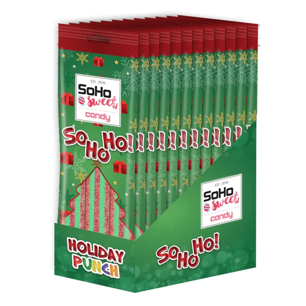 SoHo Sweet Candy Christmas Belts, 3 oz, 108 Count