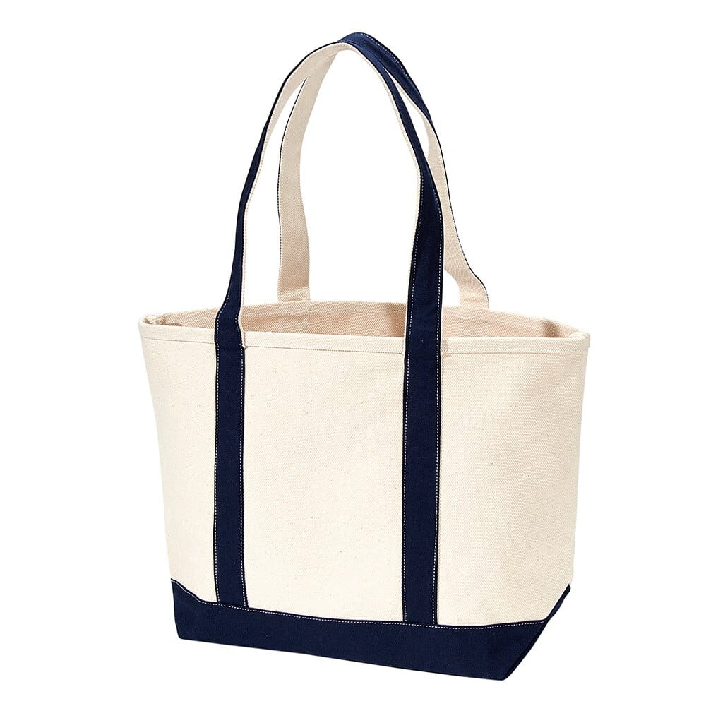 Heavy-Duty Canvas Tote, 12" x 19" x 6"