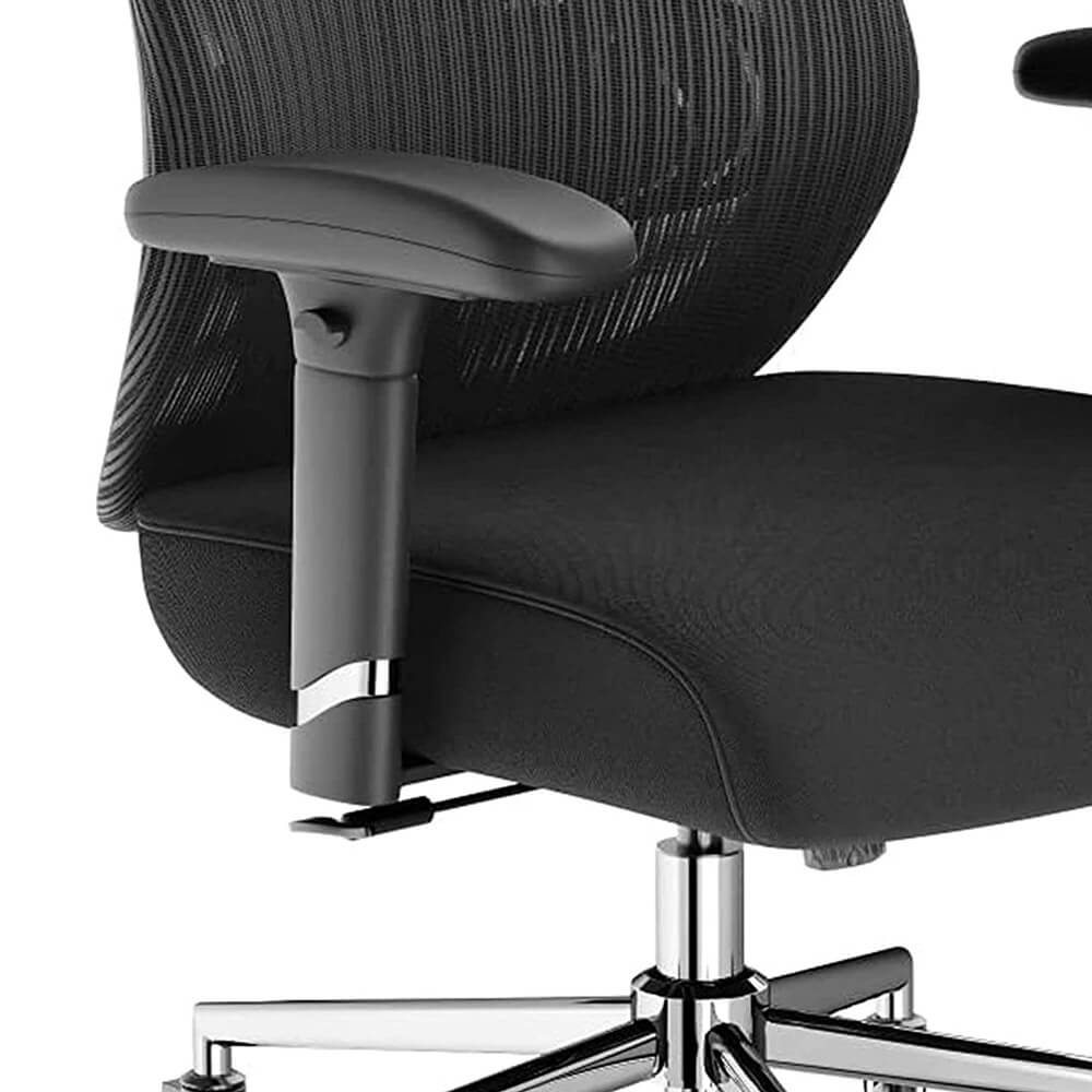 Truweo Ergonomic Office Chair with Rollerblade Wheels, Black