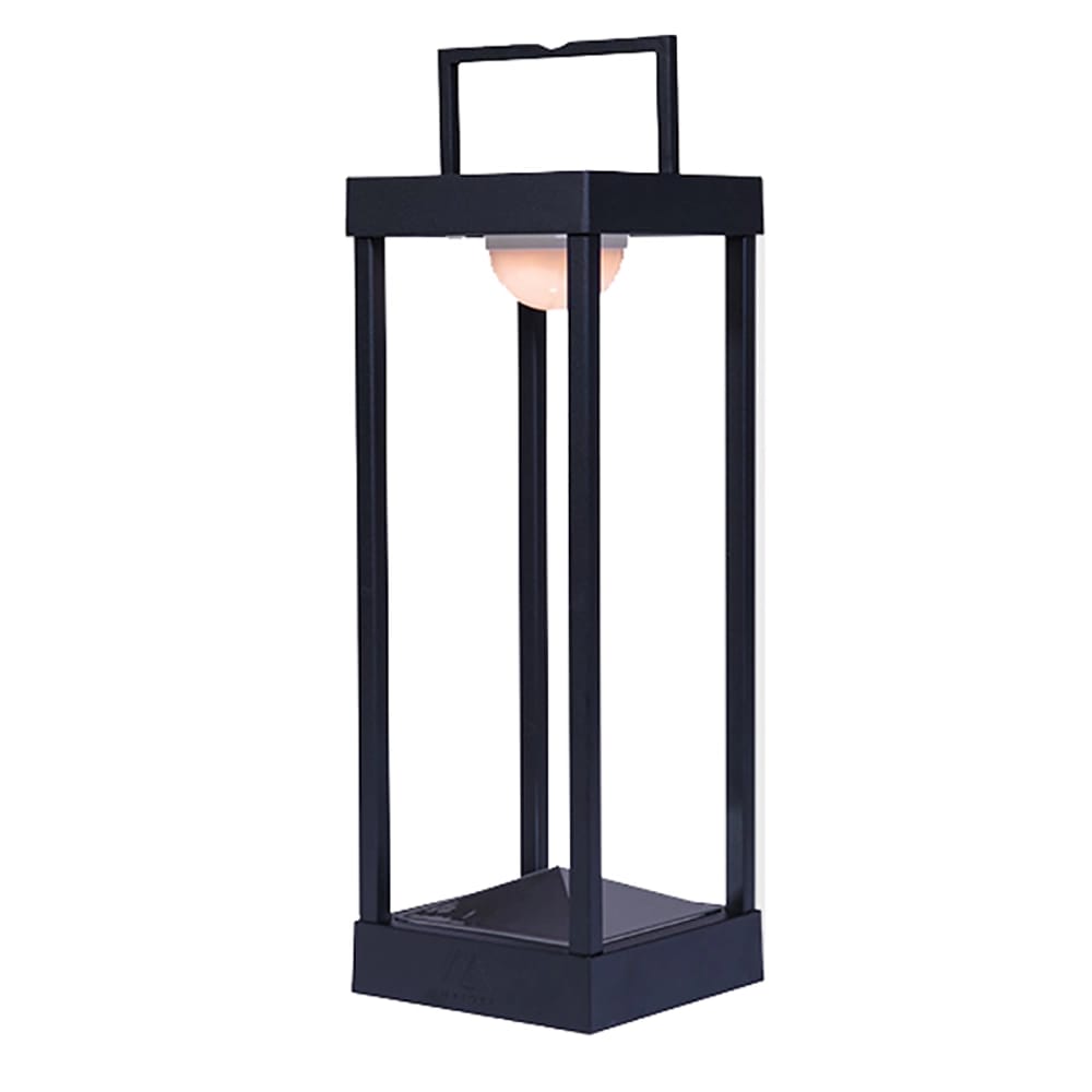 Maiori La Lampe Aluminum Solar Large Parc, Charbon