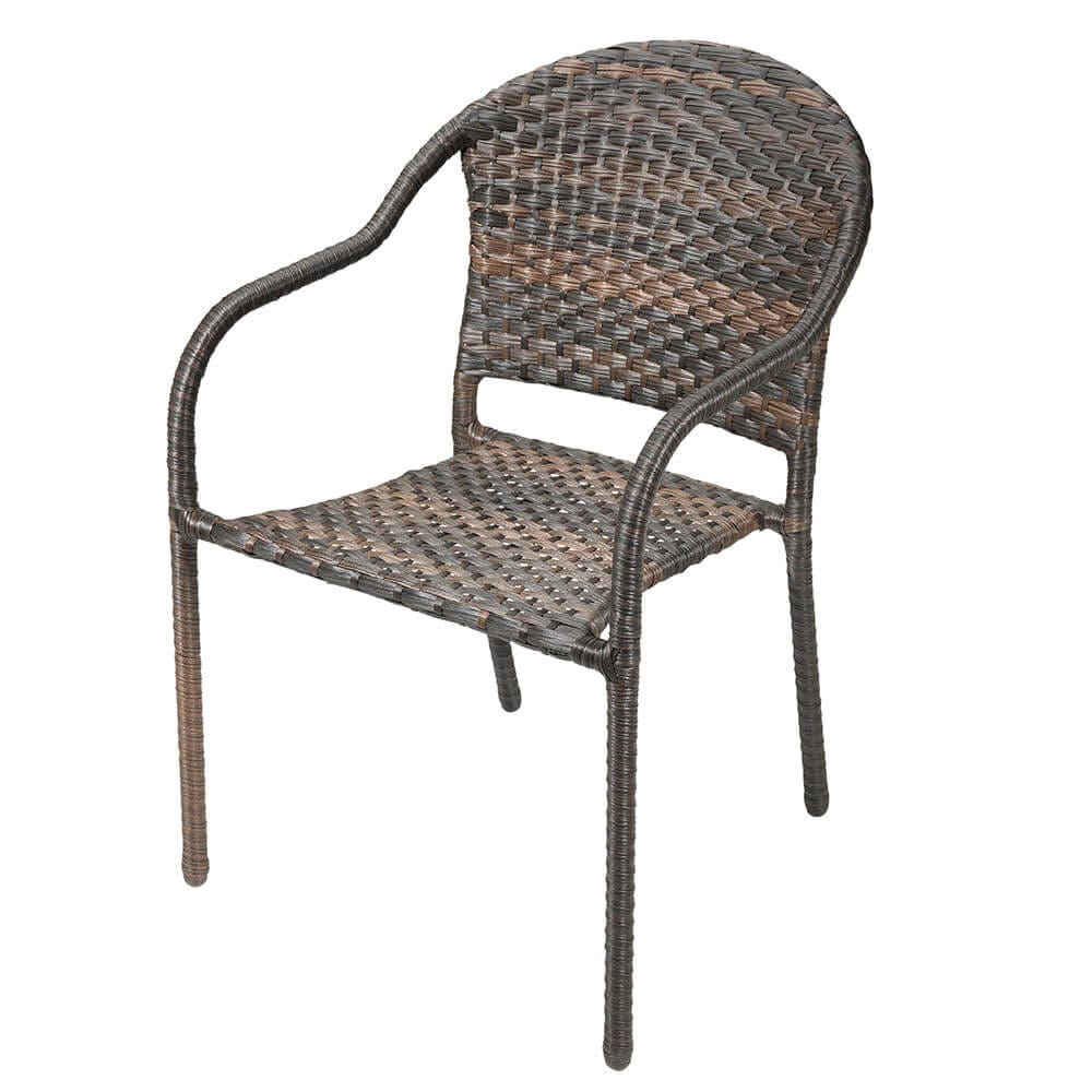 Outdoor Living Accents Resin Wicker Stacking Chair