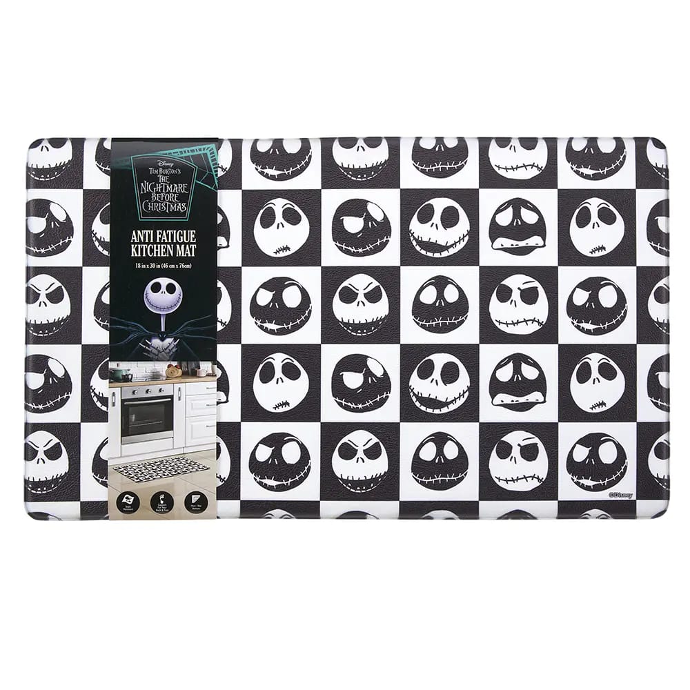 Nightmare Before Christmas Anti-Fatigue Halloween Mat, 18" x 30"