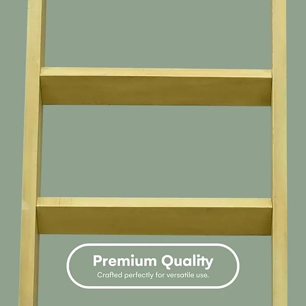 Hallops 5' Blanket Ladder, Beige