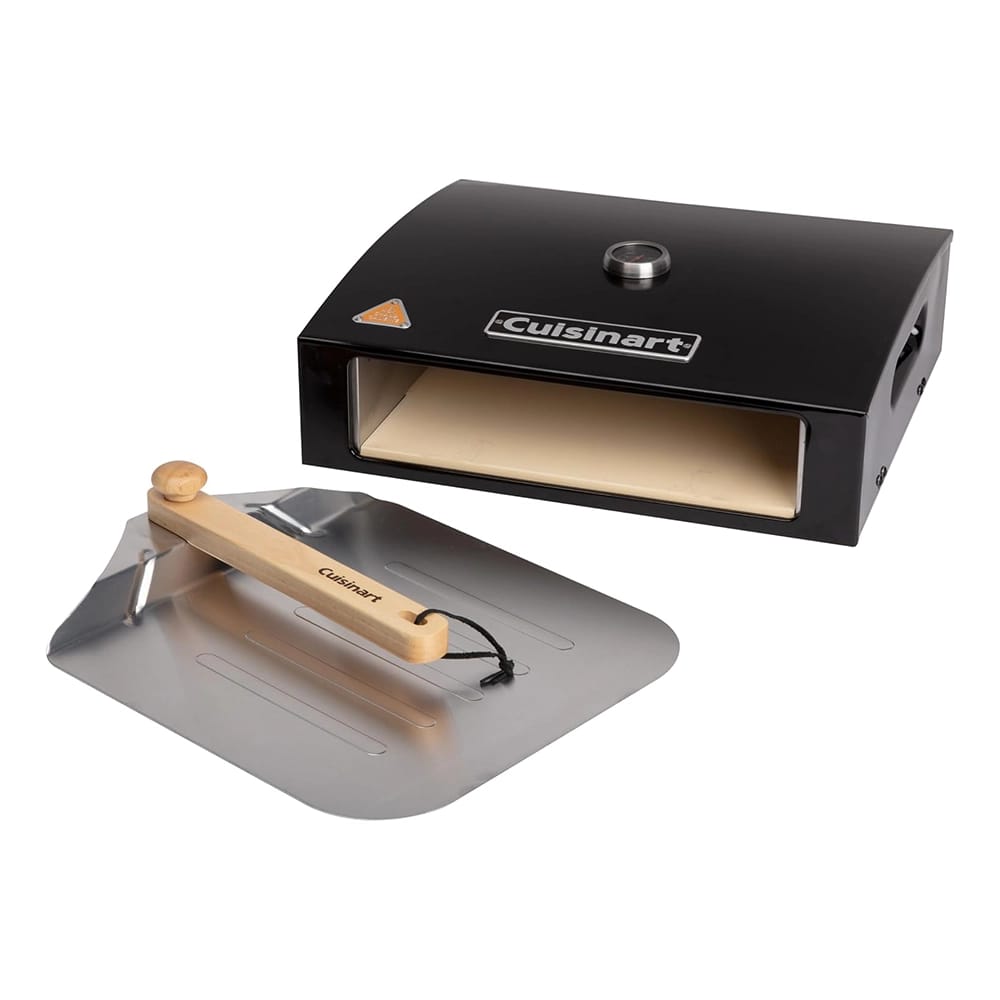 Cuisinart Grill Top Pizza Oven Kit, Black/Aluminum