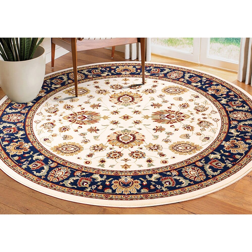 Newbury Area Rug, 5' 3" Round 1.5 Million Point