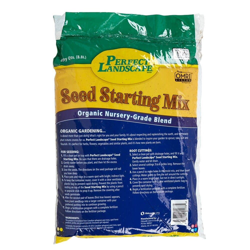 Perfect Landscape Seed Starting Mix, 8 Qts