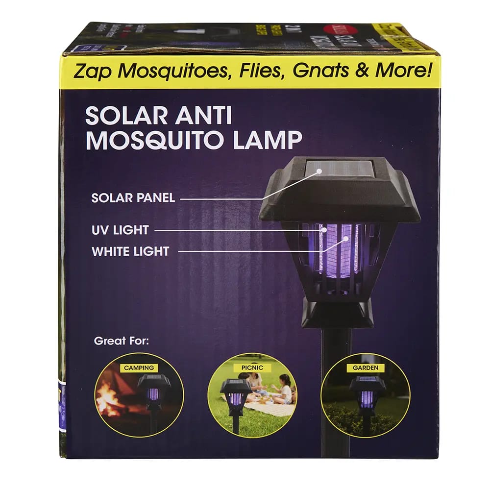 Solasa 2-In-1 Solar Stake Path Light & Bug Zapper