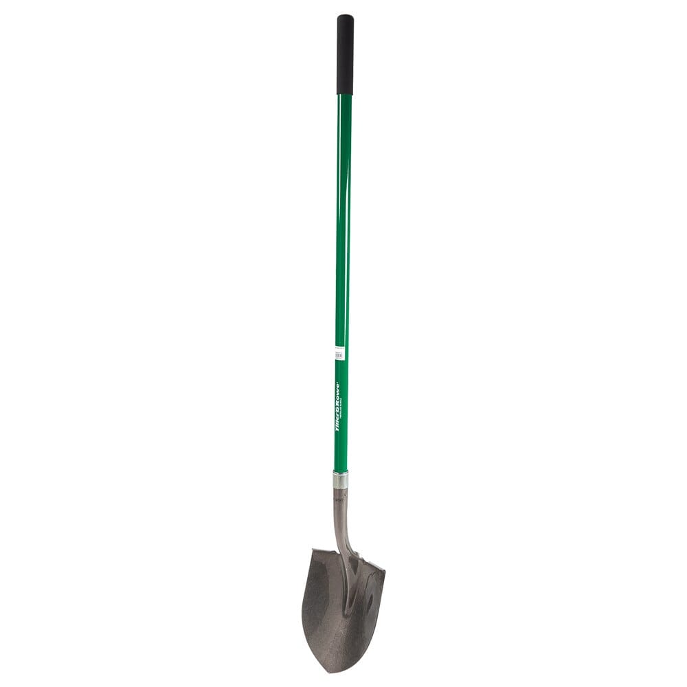 Tiller & Rowe Fiberglass Handle Round Point Shovel