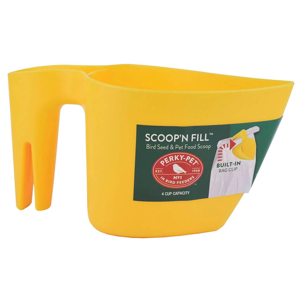 Perky Pet Scoop'n Fill Bird Seed & Pet Food Scoop