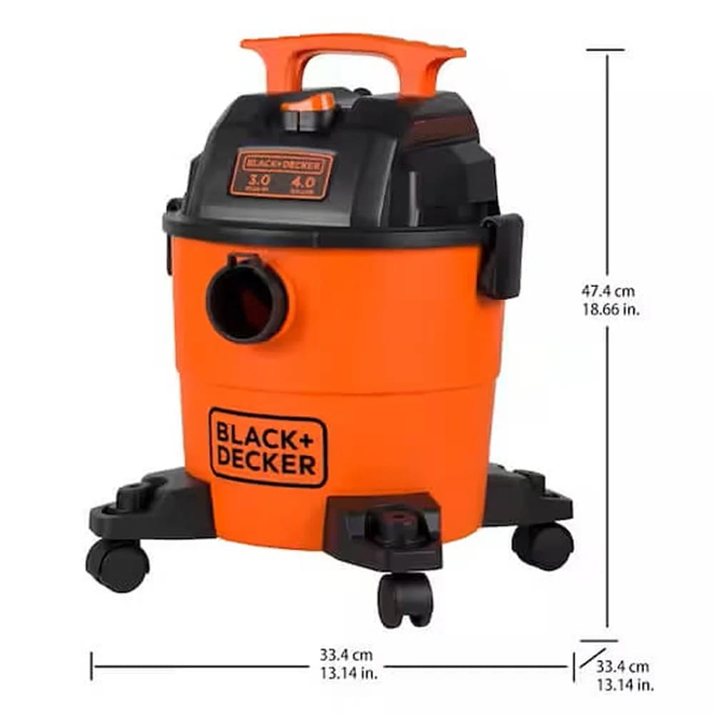 BLACK + DECKER Wet/Dry Vacuum, 2.5 Gal