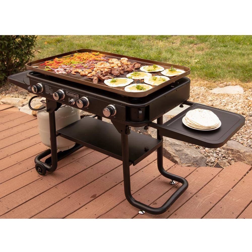 Cuisinart 36" 4-Burner Propane/Gas Griddle, Black