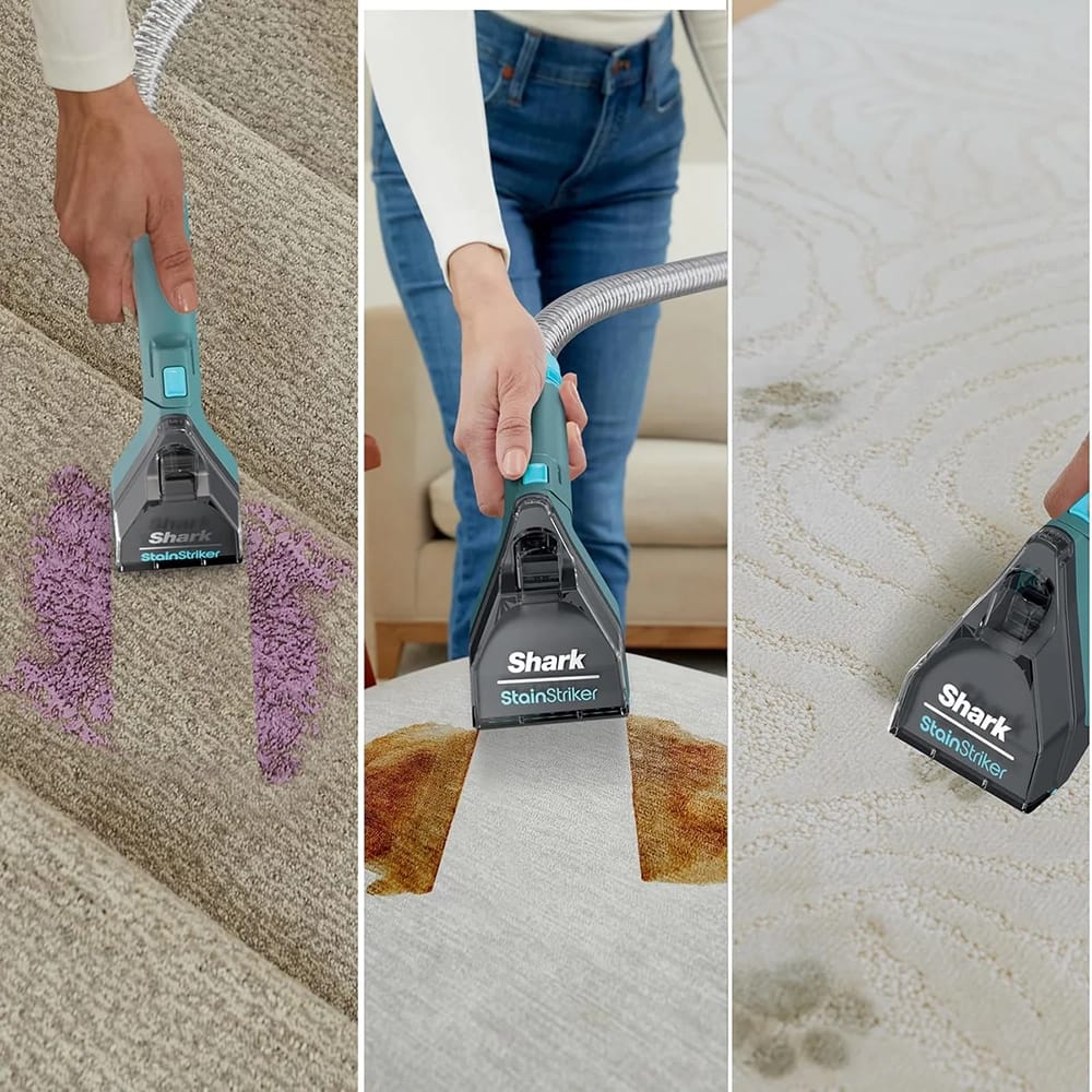 Shark CarpetXpert with Stainstriker Deep Carpet Cleaner, Teal (Factory Refurbished)