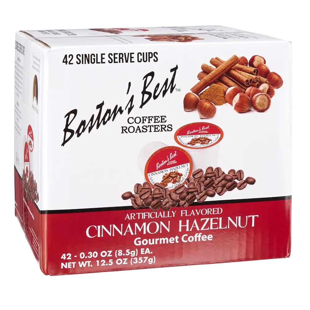 Boston's Best Cinnamon Hazelnut Coffee Cups, 42 ct
