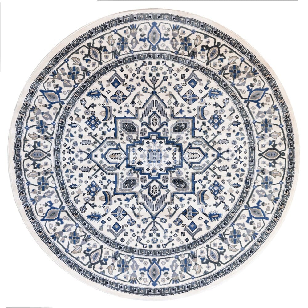 Granada Area Rug, 5'5" Round 1 Million Point