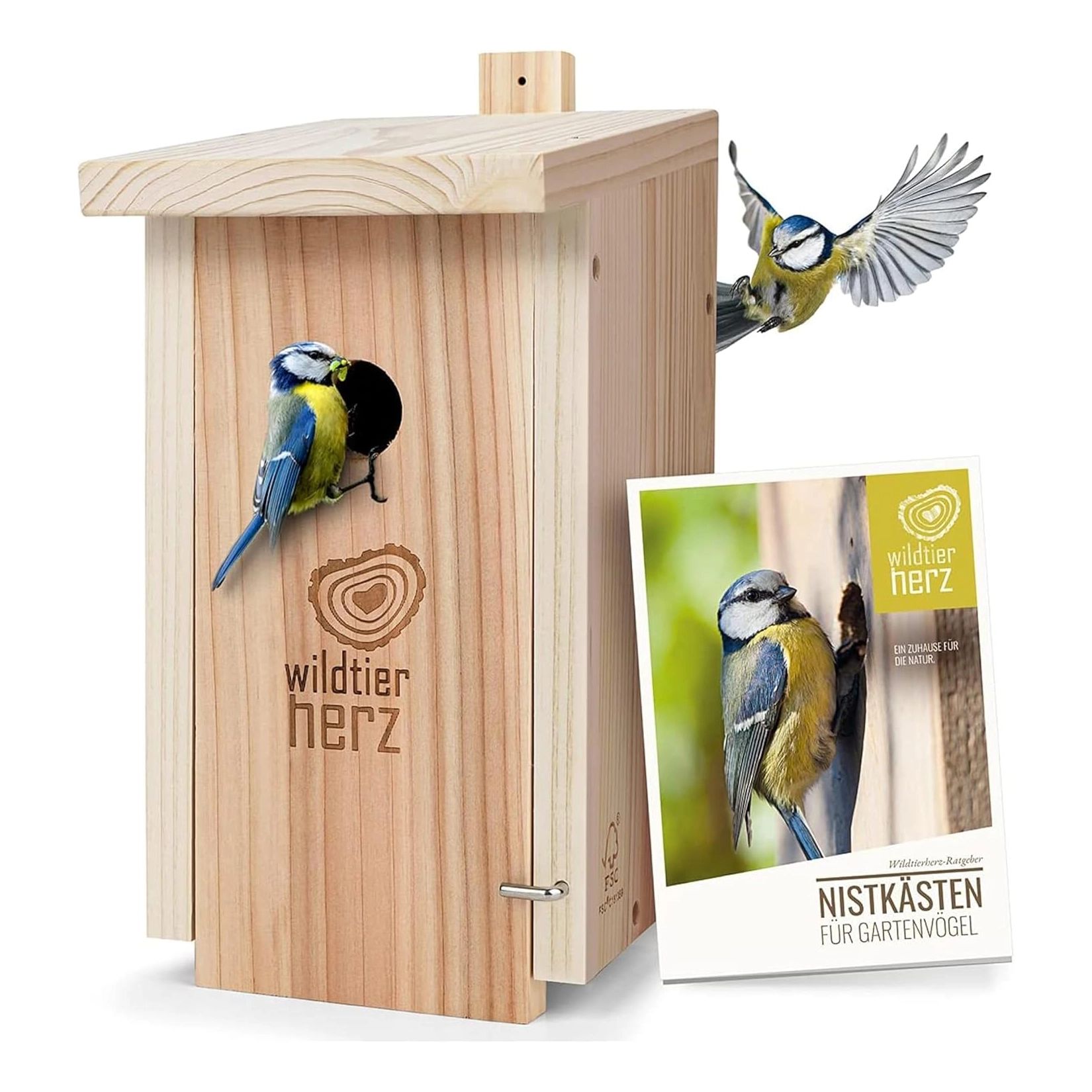 Wildtier Herz Nesting Box