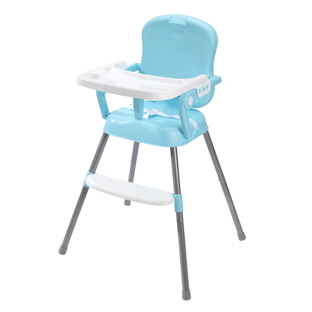 Childlike Behavior Multifunctional Baby Dining Chair, Blue