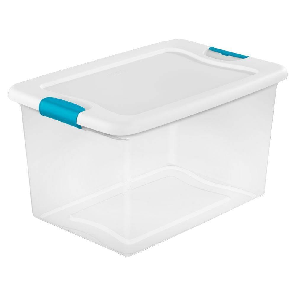 Sterilite Latch Top Storage Box, 64 Qt