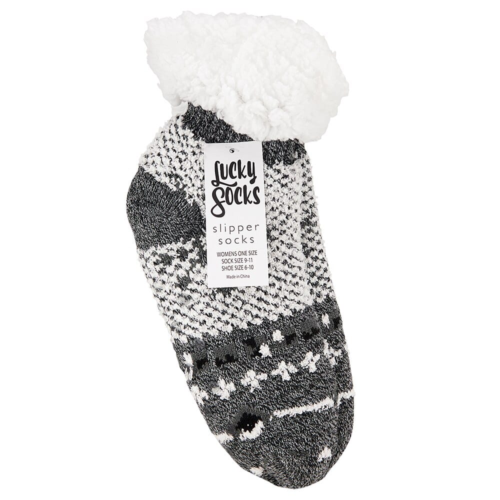 Lucky Socks Women's Ankle Slipper Socks