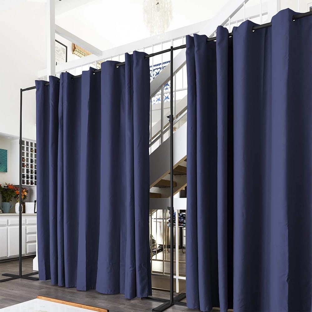 Room/Dividers/Now Large Room Divider Kit, Black/Harbor Blue