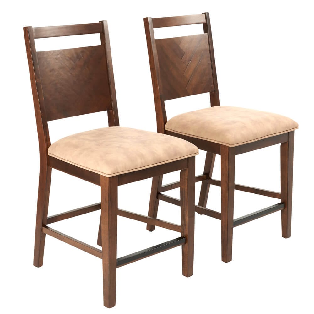 Lane Furniture Counter Stool, Set of 2, Andaz Brown