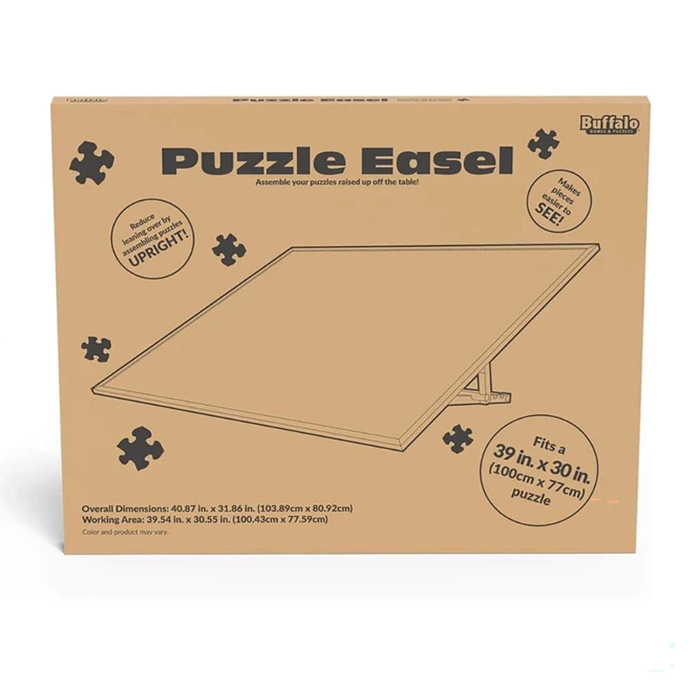 Wooden Easel Puzzle Board, 2,000 Piece Size
